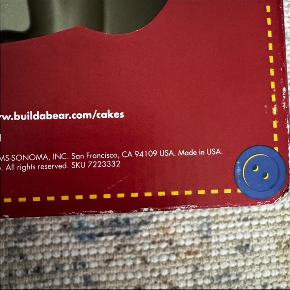 Build-A-Bear Nordic Ware Teddy 3D Mold Cake Pan Aluminum Cast USA *NIB* vintage - Picture 9 of 9